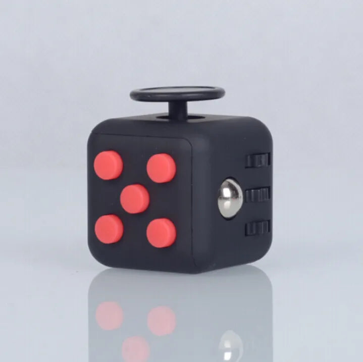 hot 6-sided 12-sided decompression Rubik's cube anti-anxiety pressure vent artifact decompression Rubik's cube dice spot