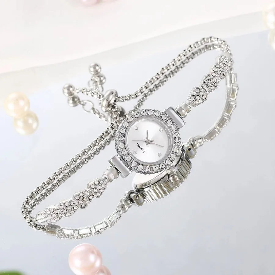 Simple Style Geometric Buckle Quartz Women's Watches