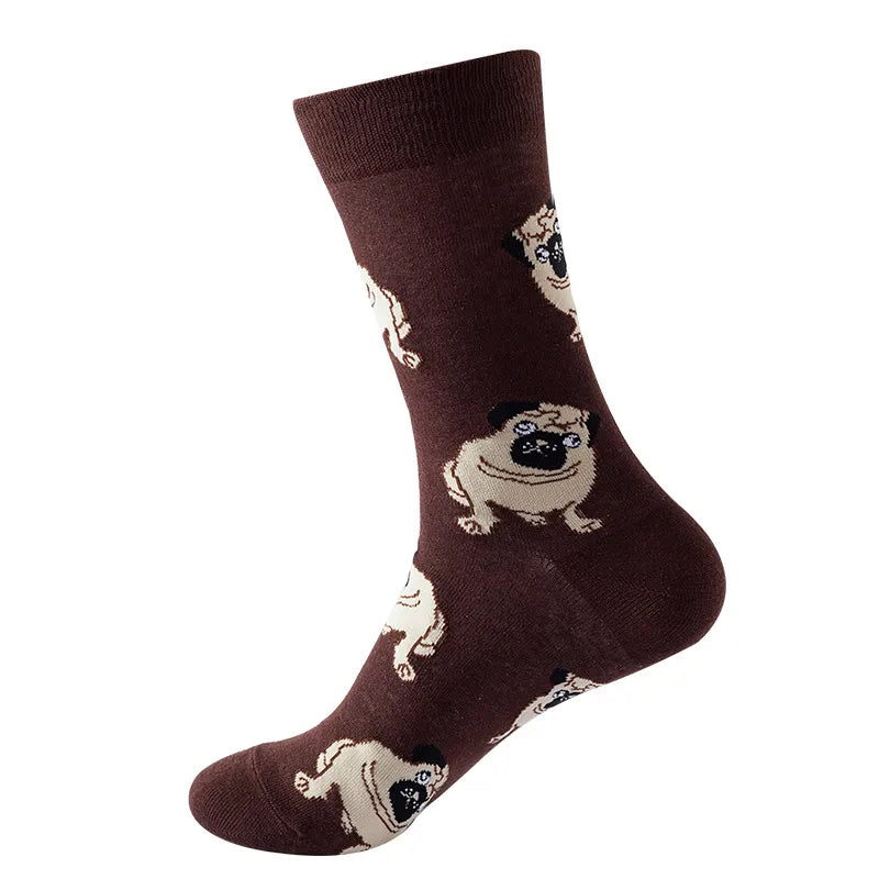 unisex sports cartoon nylon cotton jacquard ankle socks 1 piece