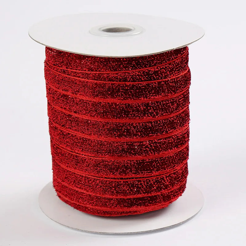 Classic Style Solid Color Polyester Wedding Party Birthday Party Supplies Gift Wrapping Supplies 1 Roll