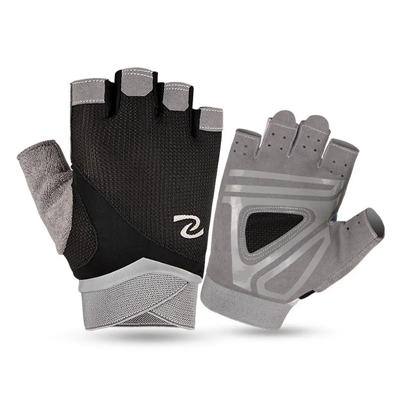 Women's Yoga Spinning Non-slip Men's Half-finger Breathable Wear-resistant Equipment Dumbbell Training Sports Gloves Fitness Gloves