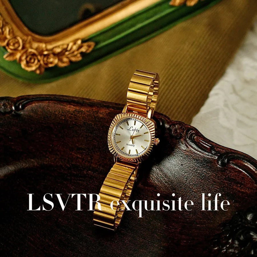 Simple Style Classic Style Solid Color Single Folding Buckle Quartz Watch Women's Watches