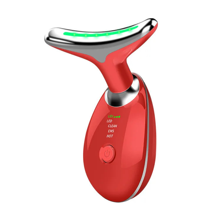 color block neck care massage instrument simple style commute personal care