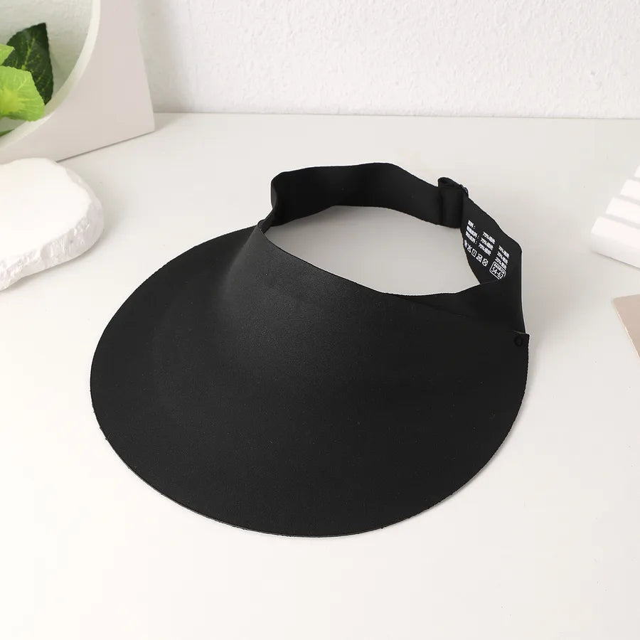 Women's Casual Simple Style Solid Color Solid Color Big Eaves Wide Eaves Sun Hat