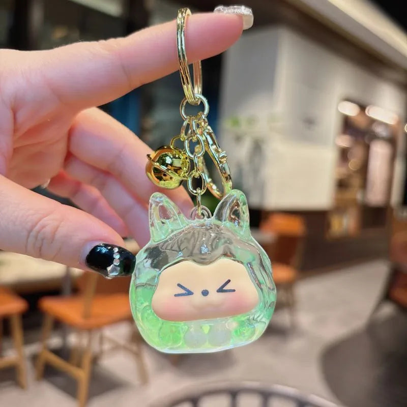 1 Piece Cute Cartoon Character Acrylic Unisex Bag Pendant Keychain