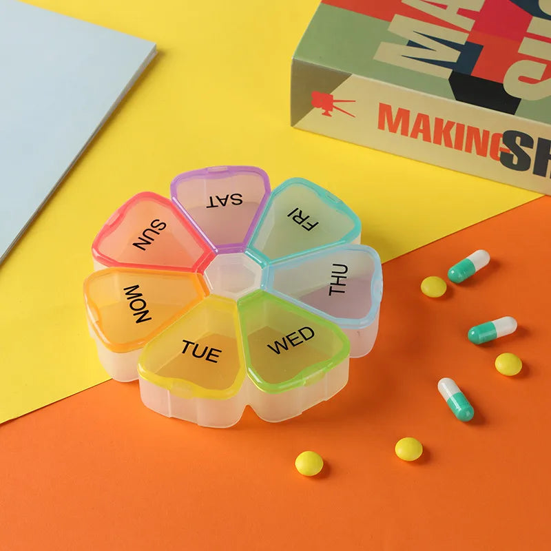 casual solid color plastic storage box