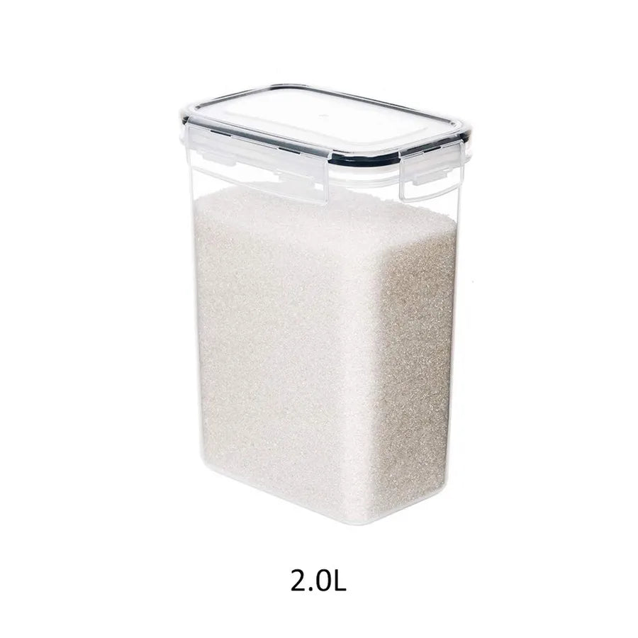 Simple Style Solid Color Plastic Storage Container Box