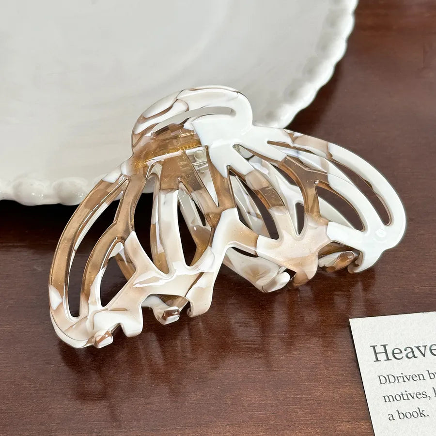 Elegant Simple Style Women's Geometric Acetic acid sheets Handmade Hair Claws