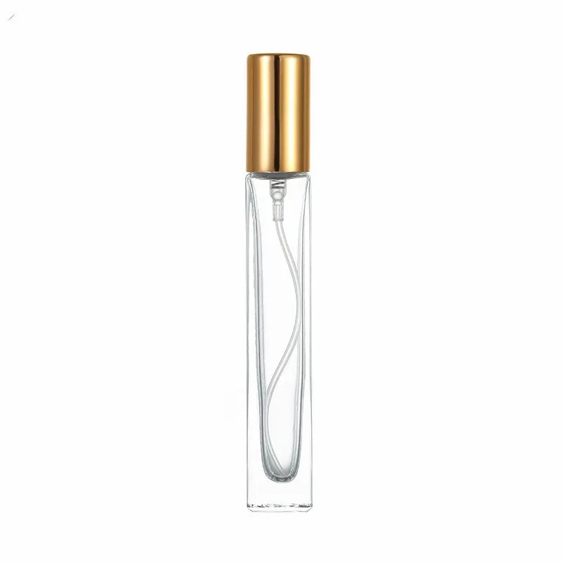 10ml perfume packaging bottle travel portable glass spray empty bottle high-grade fine small sample bottle packaging artifact