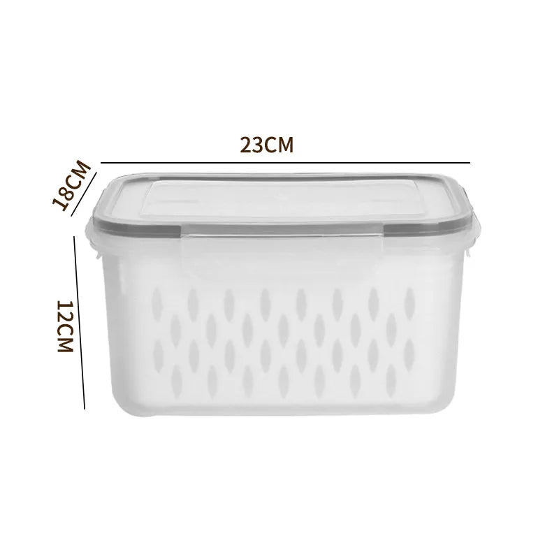 Simple Style Solid Color Plastic Storage Container Box