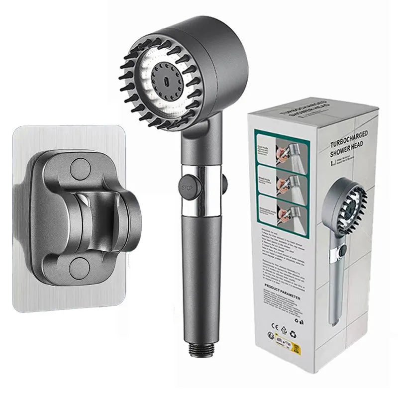 Wearing spray pressurized shower nozzle shower head suit wholesale household handheld shower head bathroom bracket wholesale