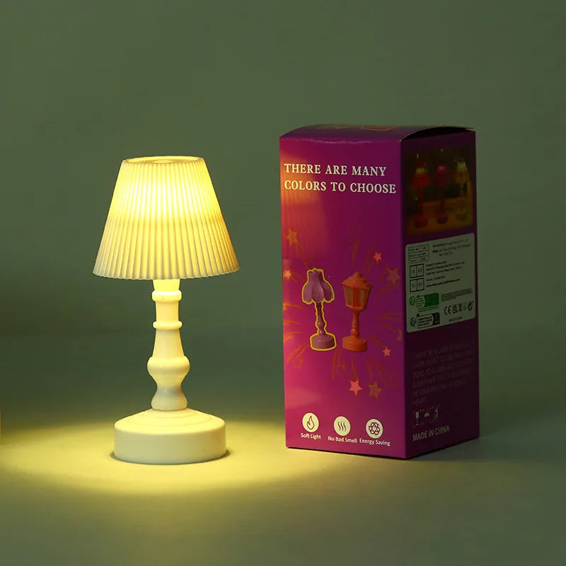 simple style solid color plastic indoor night lights