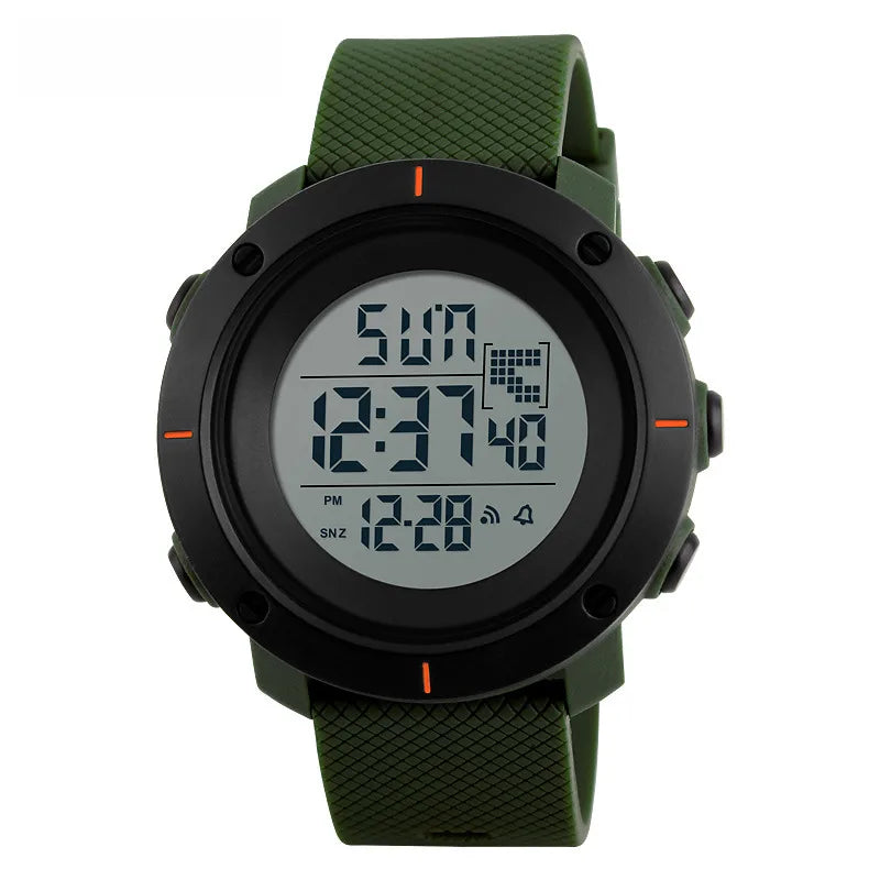 Time beauty new hot Outdoor Sports men's watch waterproof children's electronic watch fashion student electronic watch
