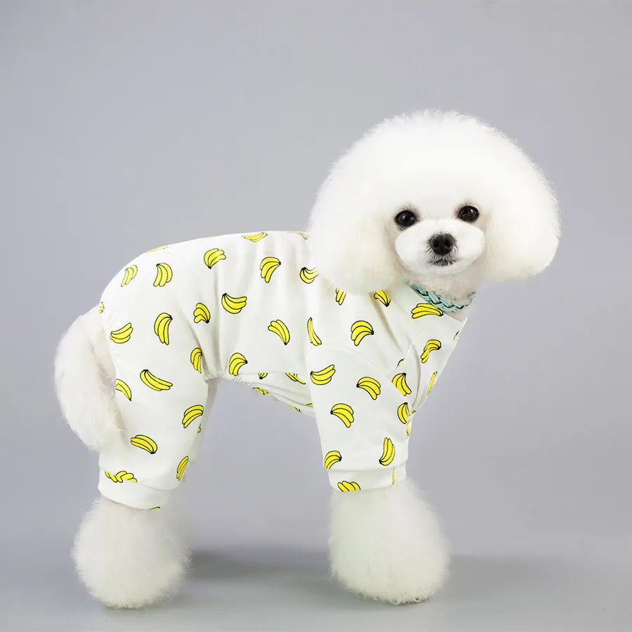 Pet Dog Clothes - Winter Warm Fleece Dog Coat Harness Hole For Easy Walking Leash Attachment