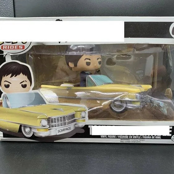 Pop Films and Television Products Handmade Toy Scar Face Scarface 86 Driving Half Eye round Eye 111 Sunshine