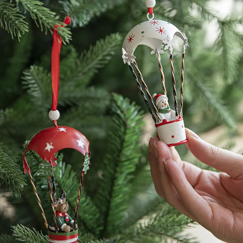 Christmas New Style Snowman Iron Holiday Daily Decorative Props