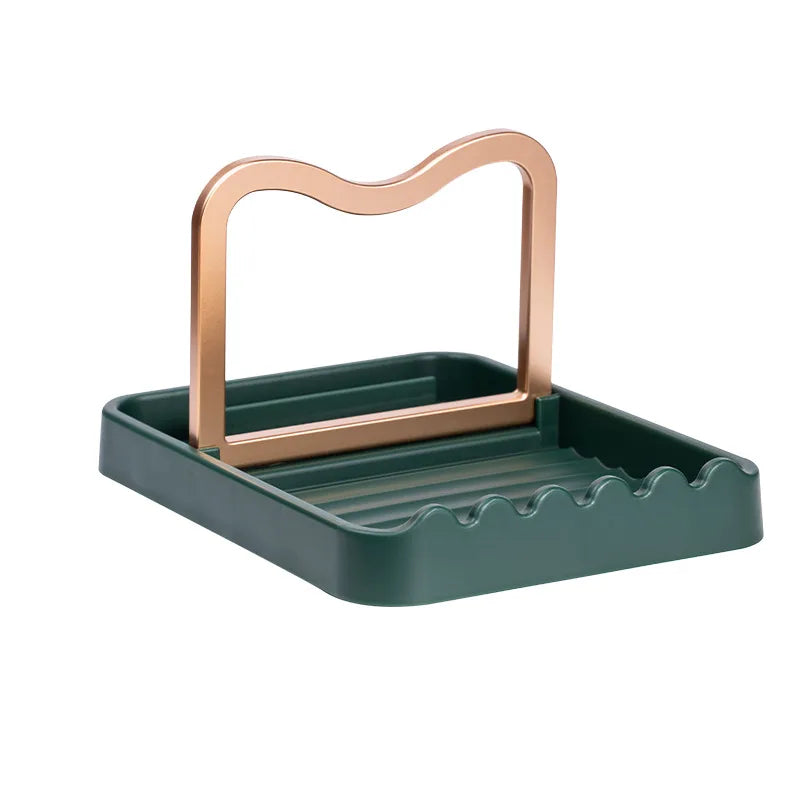 Multifunctional Pot Lid Rack Organizer Kitchen Storage Cleaning Tool Pan Cover Holder Pot Lid Holder Kitchen Accessories