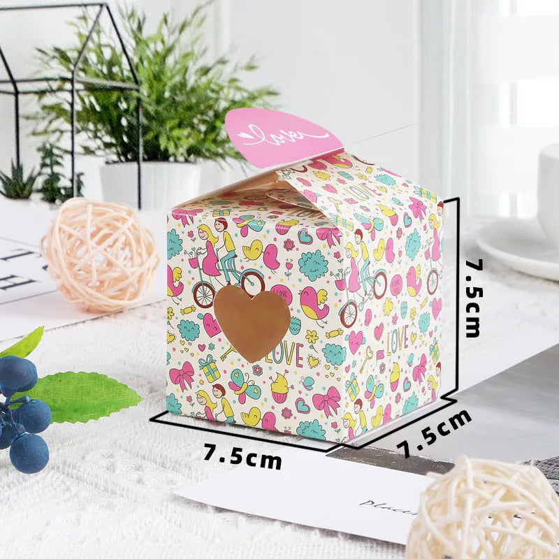 valentine's day simple style classic style color matching paper date gift wrapping supplies