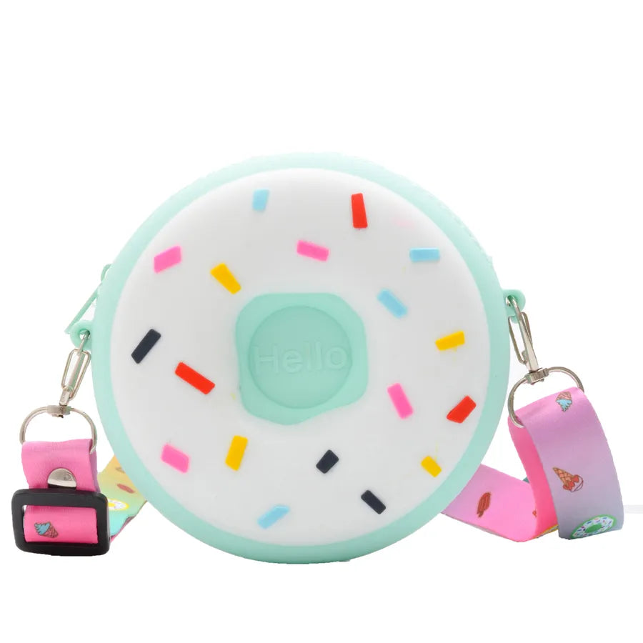 kid's small silica gel fashion coin purse