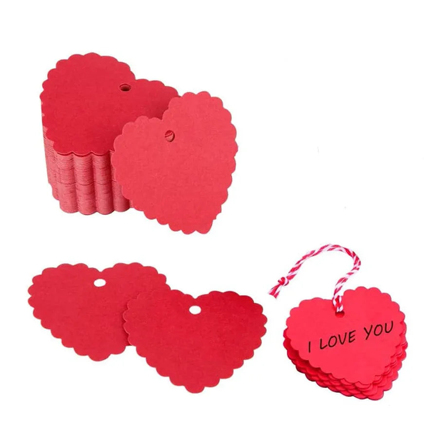 Simple Style Heart Shape Paper Card Party Gift Wrapping Supplies Party Supplies Invitations 1 Set