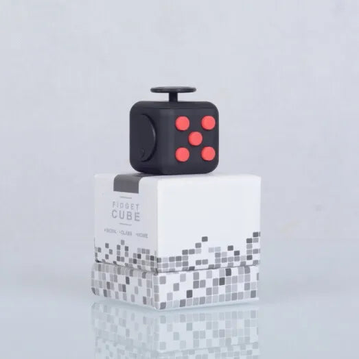 hot 6-sided 12-sided decompression Rubik's cube anti-anxiety pressure vent artifact decompression Rubik's cube dice spot