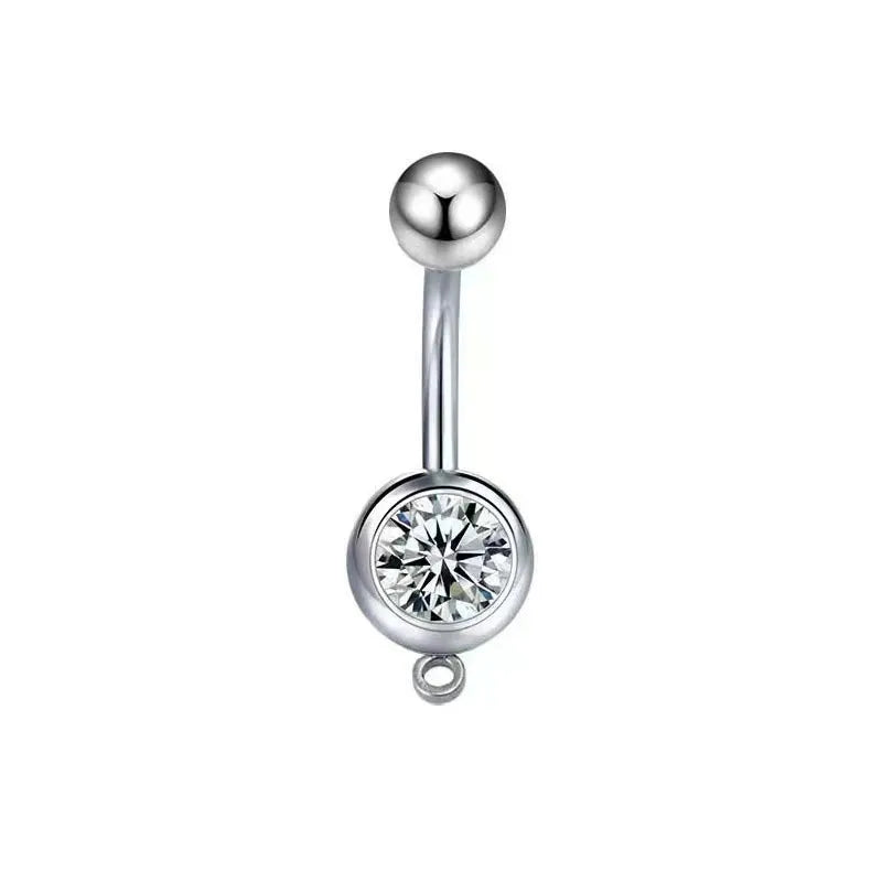 Human body piercing jewelry navel nail  hot selling navel ring  classic navel buckle wholesale manufacturers navel nail