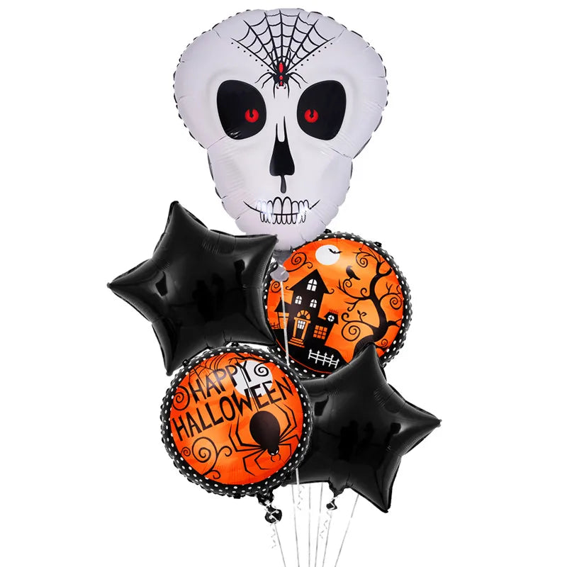 halloween geometric aluminum film party balloon