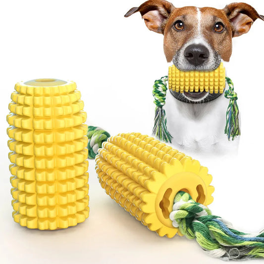 1 Piece All Seasons Cute TPR Corn Pet Toys
