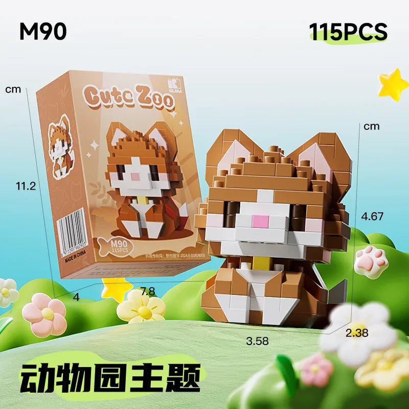 Kids(7-16Years) Children Unisex Animal ABS Building Toys Learning & Education Toys