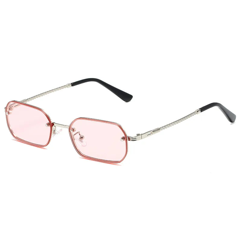 Vacation Simple Style Color Block Pc Square Full Frame Women's Sunglasses