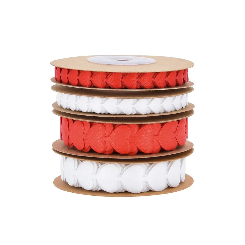 Classic Style Heart Shape Polyester Holiday Banquet Selfie Party Supplies Gift Wrapping Supplies 1 Roll
