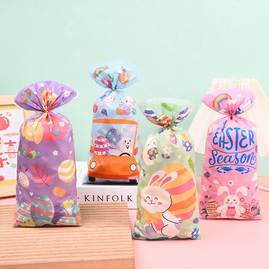 Easter Cute Rabbit Plastic Party Gift Wrapping Supplies Gift Wrapping Supplies 1 Set