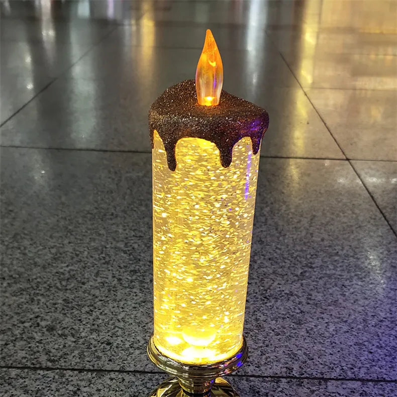 Christmas Casual Elegant Simple Style Candle Arylic Housewarming Graduation Decorations Table Decoration