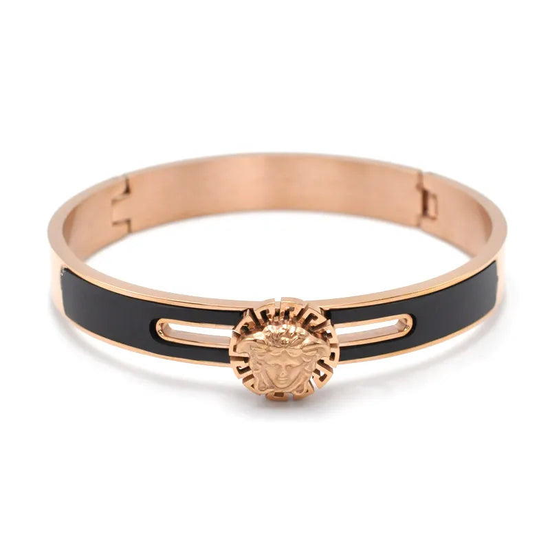 Simple Style Roman Style British Style Animal Titanium Steel Men's Bangle Men Cuff & Bangle