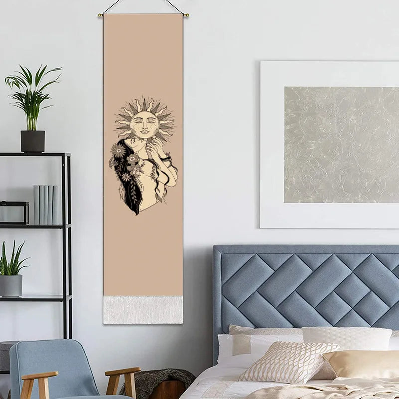 Casual Vacation Landscape Polyester cotton Hanging Ornaments Wall Art