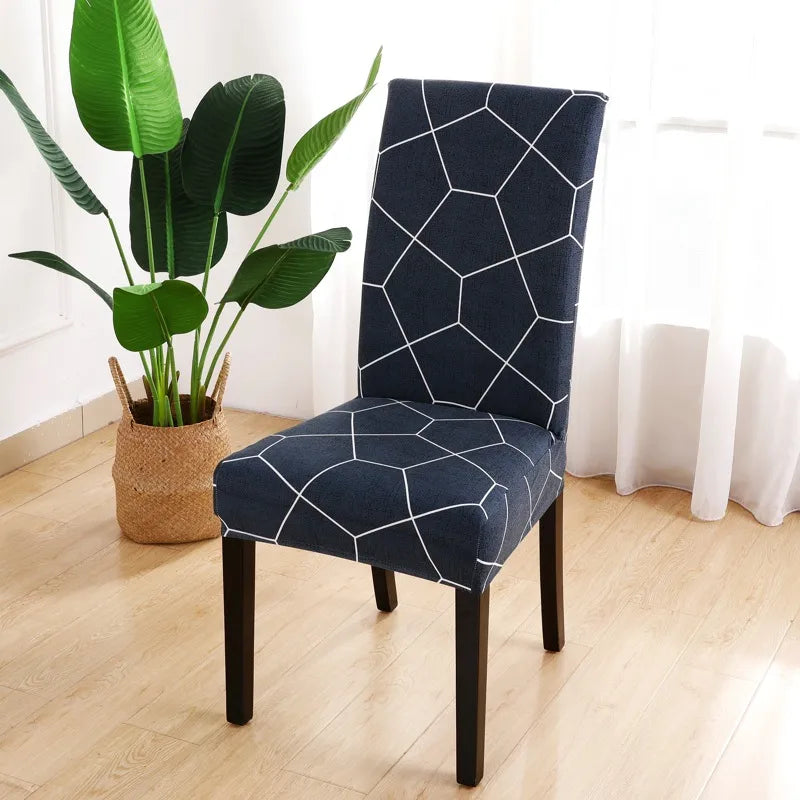 Chair Cover  Hotel Chair Cover Dining Chair Cover One-piece Elastic Chair Cover Office Computer Seat Cover