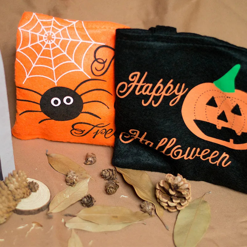 halloween cute pumpkin nonwoven party festival gift bags