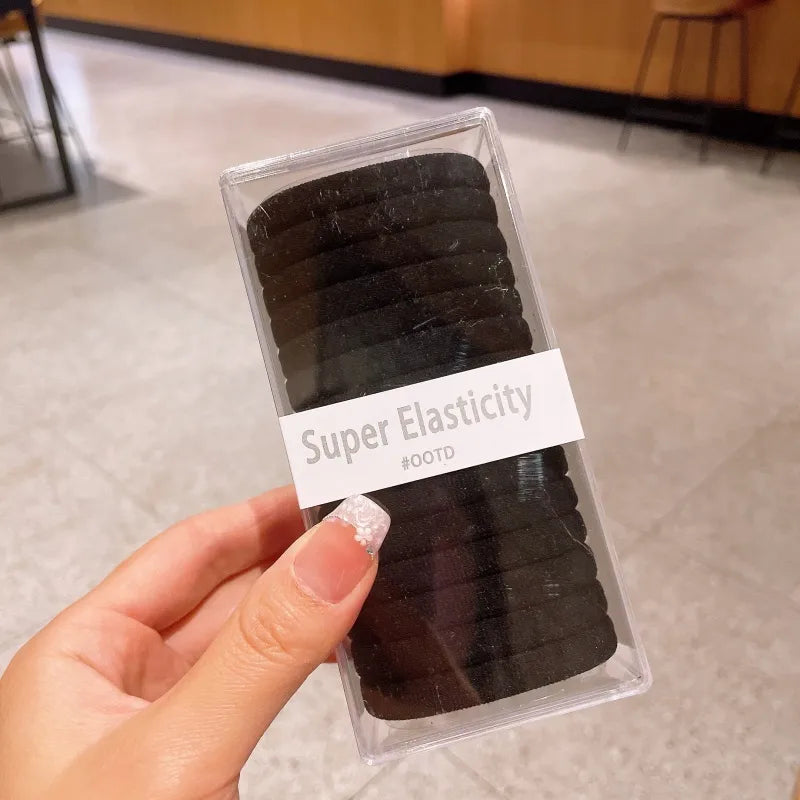 Simple Style Girl'S Solid Color Cloth Hair Tie