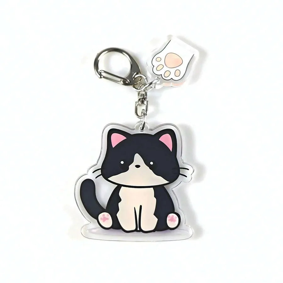 Cute Animal Arylic Keychain
