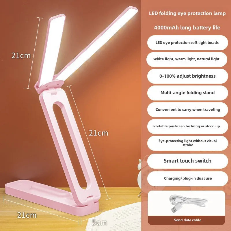 Eye-protection Reading Lamp For Study Led Desk Lamp Modern Simple Style Adjustable Brightness Touch Control