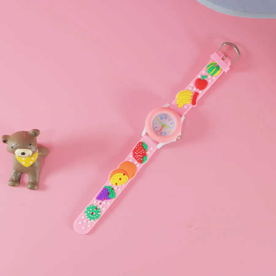 Manufacturers supply new creative children's watches kindergarten primary school students cartoon veneer watches cartoon watch wholesale