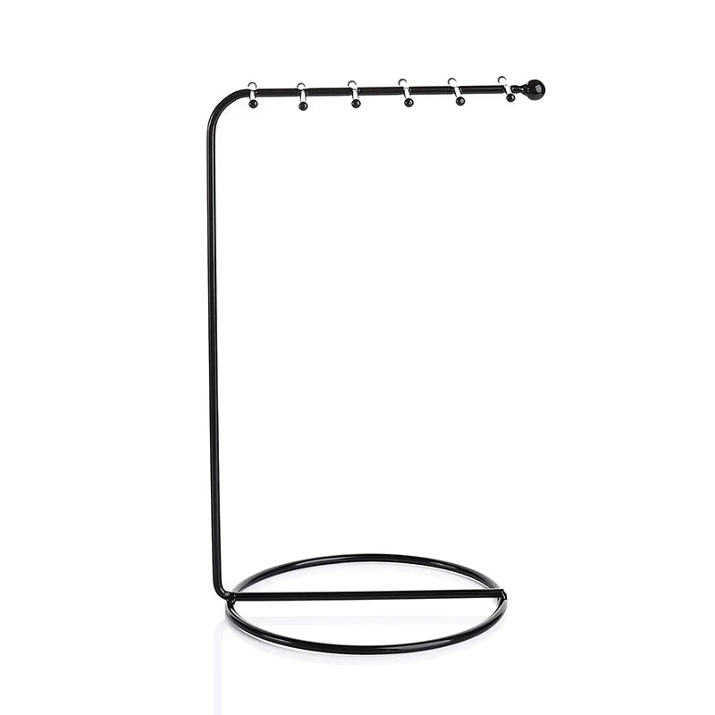 Iron Art Necklace Display Stand Home Use Jewelry Holder Storage Bracelet Stand Stall Hanging Pendant Stand Accessory Rack