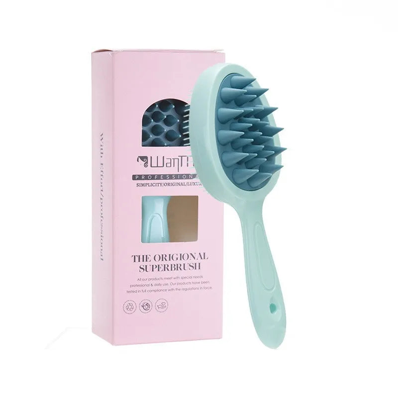Simple Style Solid Color ABS CPU TRE Hair Comb