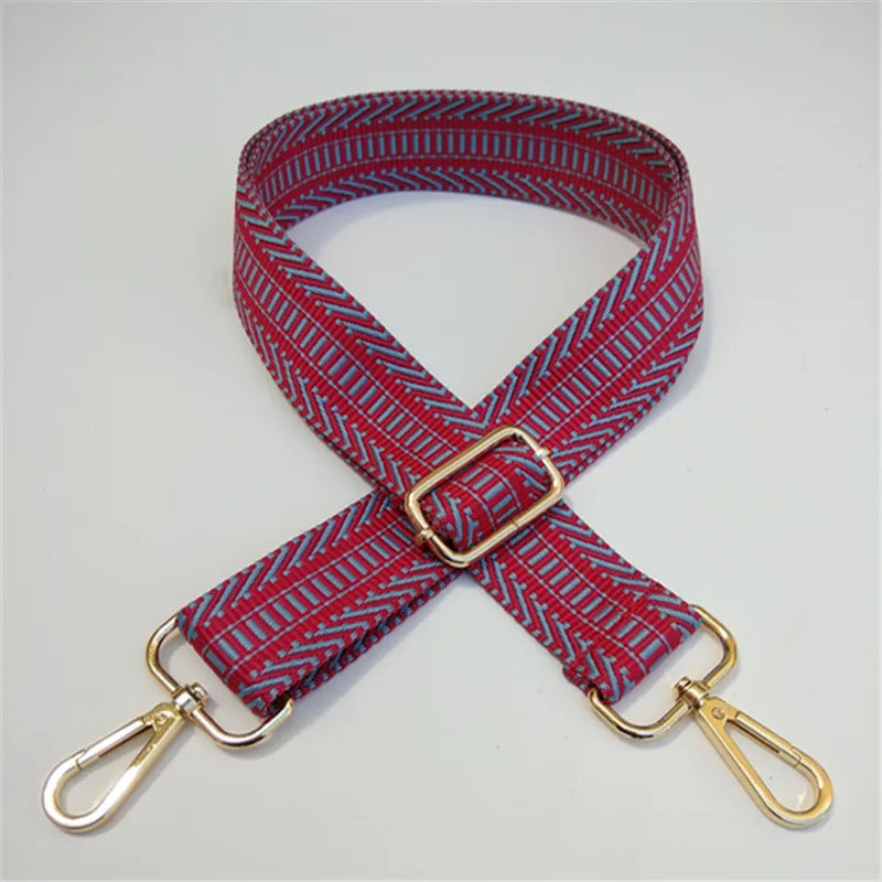 all seasons polyester stripe sling strap bag accessories