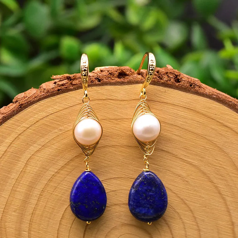 Live broadcast  natural pearl earrings high-grade earrings s925 silver needle women's design natural freshwater real pearl