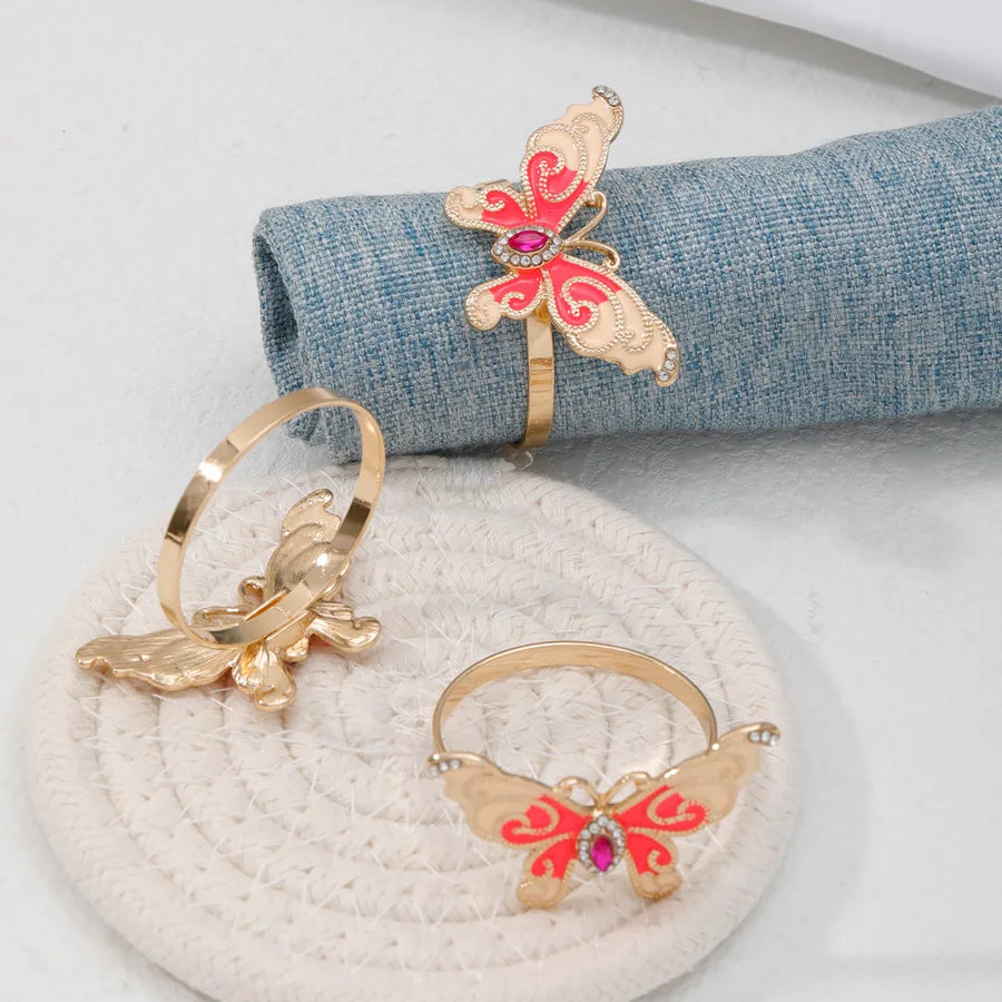 Insect Dragonfly Butterfly Zinc alloy 1 Piece