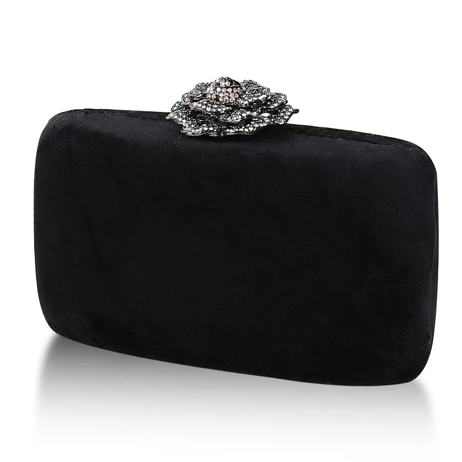 yellow black light green pu leather solid color square evening bags