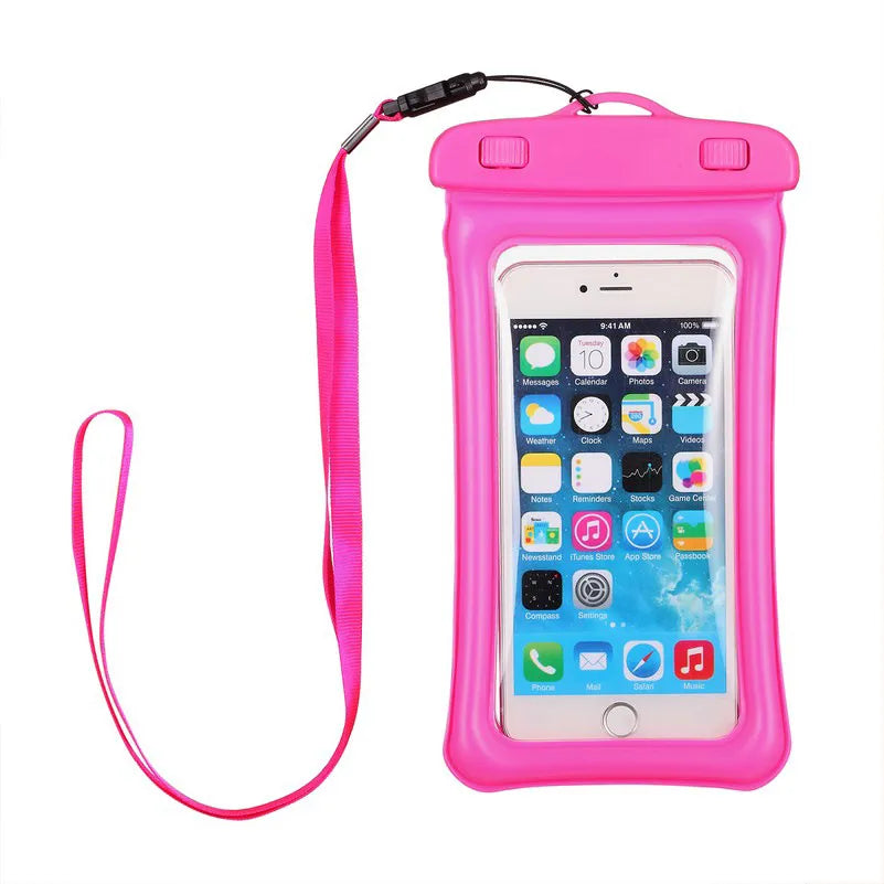 Casual Solid Color PVC Waterproof Bag Swimming Accessories