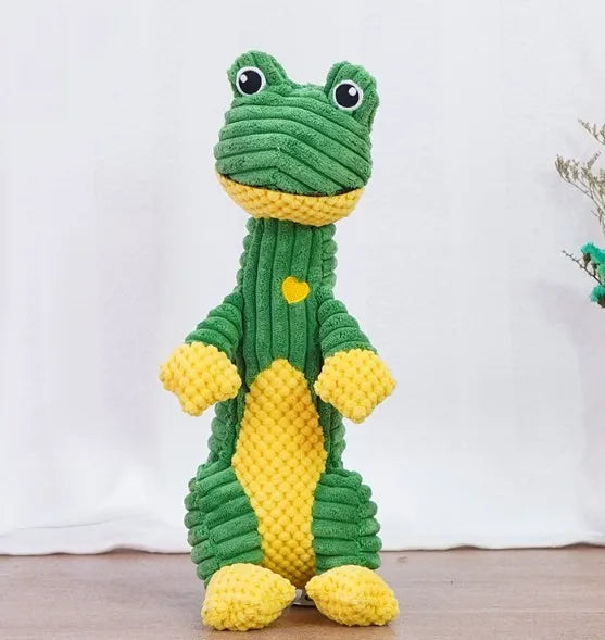 cute plush cartoon dinosaur lion pet toys