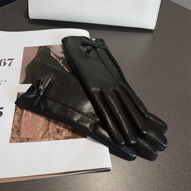 Women's Casual Elegant Simple Style Bow Knot Gloves